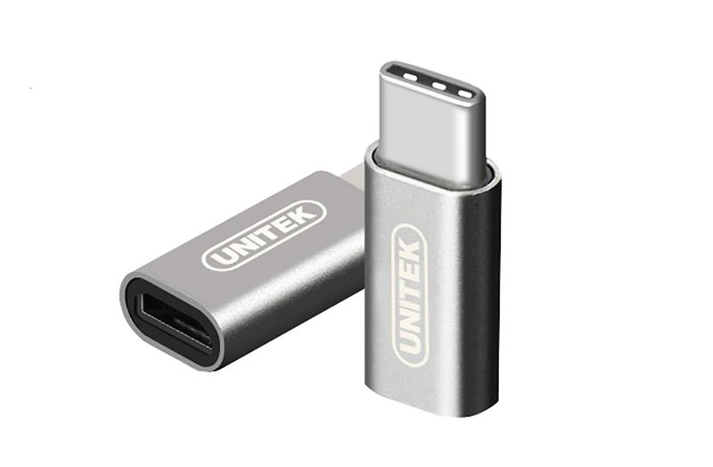 Unitek Y-A027AGY AdaptÃ©r USB type-C - Micro USB