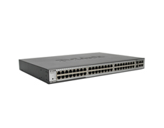 D-Link 48-port 10/100 Layer 2 PoE Managed Switch + 2-port Gigabit