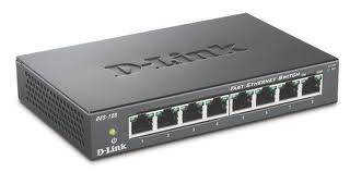 D-Link 8-port 10/100 Metal Housing Desktop Switch