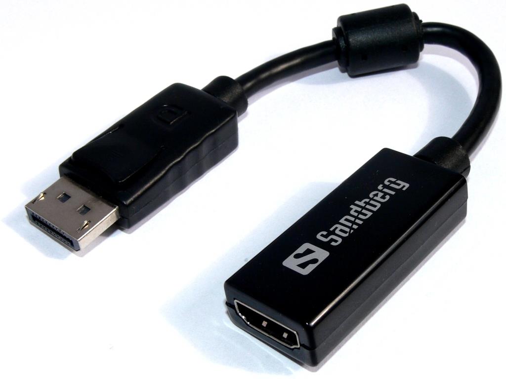 Sandberg adaptÃ©r DisplayPort > HDMI