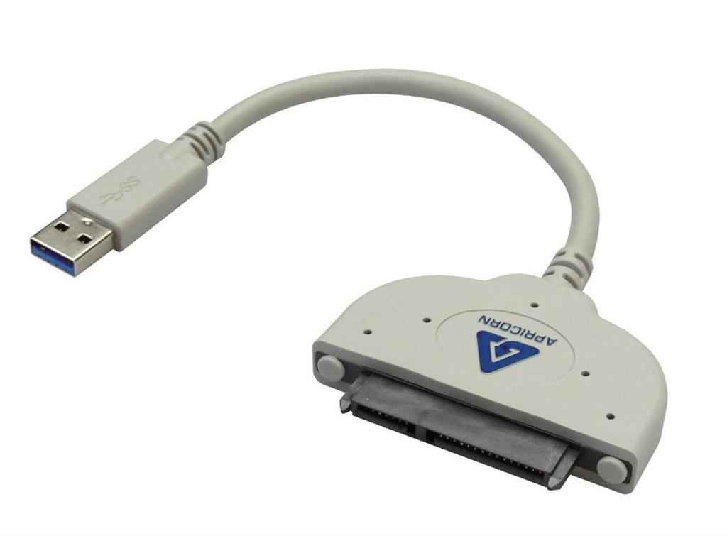 Sandberg adaptÃ©r USB 3.0 > HDD 2.5'' a SSD, SATA, bÃ­lÃ½