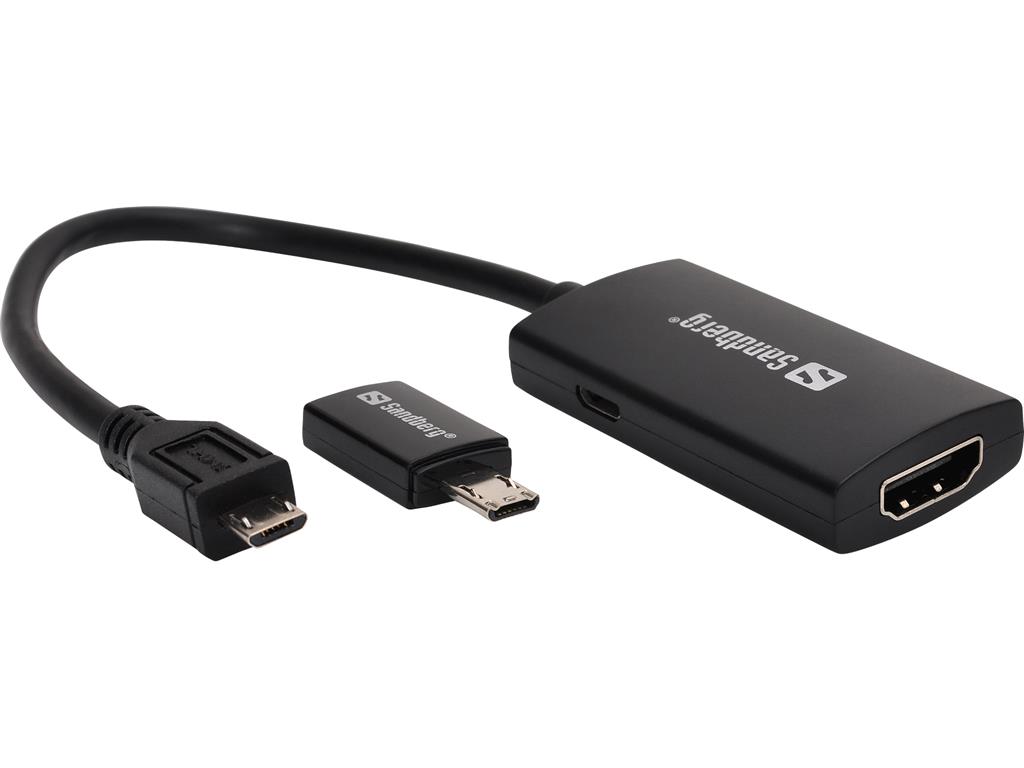 Sandberg MHL 3.0 - 4K HDMI Converter Kit