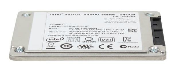 IntelÂ® SSD DC S3500 Series (240GB, 1.8in SATA 6Gb/s, 20nm, MLC) 5mm,