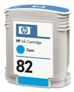 Inkoust HP 82 cyan | 69ml | designjet800/800ps500/500ps
