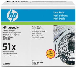 Toner HP black dual pack | 13000str | LJP3005/M3035MFP/M3027MFP