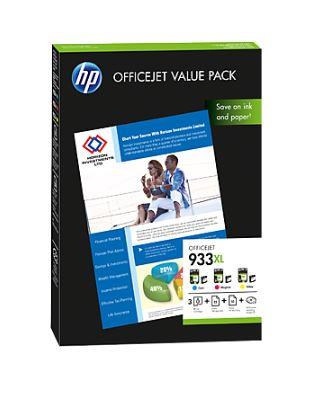 Sada HP 933 Officejet Brochure Value Pack | Officejet | 75 listÅ¯ | A4