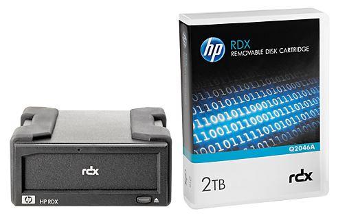 HP RDX 2TB USB 3.0 External Disk Backup System