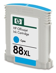 Inkoust HP 88XL cyan | 17ml | designjet30/30gp/30n/130/130gp/130nr