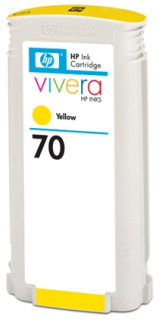 Inkoust HP 70 yellow | 130ml | designjetZ2100/Z3100