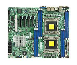 DP, Xeon E5-2600 processors, C602 chipset, ATX (12" x 10")