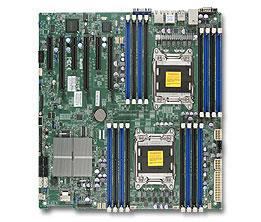 DP, Xeon E5-2600 processors, C602 chipset, E-ATX (12" x 13")