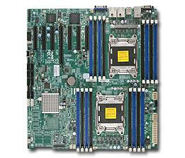 DP, Xeon E5-2600 CPU, C602 chipset, E-ATX (12'' x 13''), 7x PCI-E 3.0, single