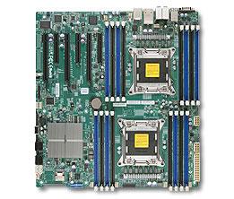 DP, Xeon E5-2600 processors, C602 chipset, E-ATX (12" x 13"), Workstation optimi