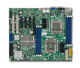 DP, Xeon 5600/5500 processors, 5500 chipset, ATX (12" x 10"), SAS2 via LSI 2008