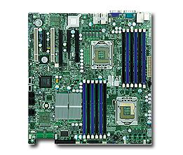 DP, Xeon 5600/5500 processors, 5520 chipset, E-ATX (12" x 13")