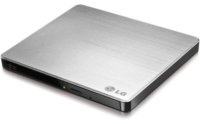 LG SuperMulti DVD+/-R 8x, USB 2.0, externÃ­, stÅÃ­brnÃ¡