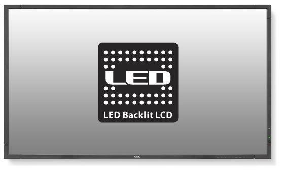 NEC LCD MultiSync P801 80'' bez podstavce, ÄernÃ½