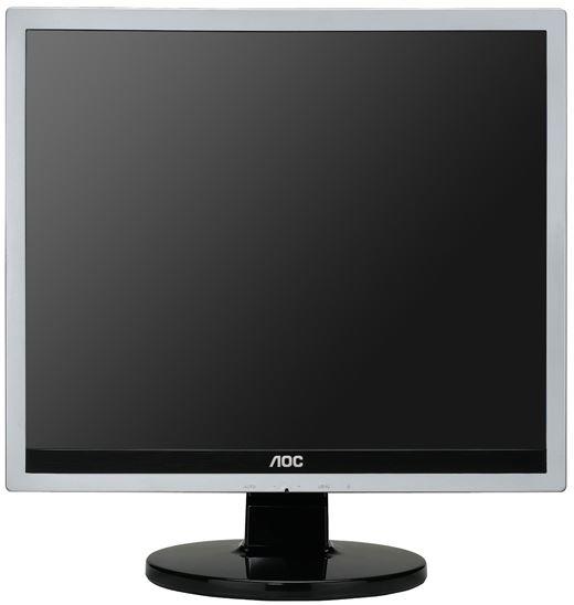 AOC LCD e719sda 17'' LED, 5ms, DC 20mil.:1, DVI, repro, 1280x1024, s-Ä