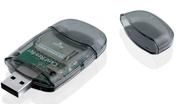 I-BOX R015 ÄteÄka karet USB, 2 sloty, externÃ­, ÄernÃ¡