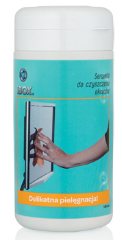 I-BOX ÄistÃ­cÃ­ ubrousky na LCD (100ks)