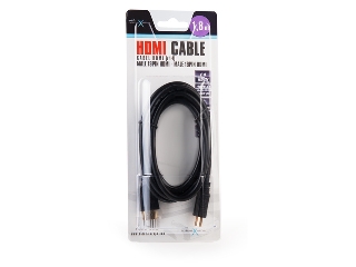 Natec kabel HDMI 1.4 M/M pozlacenÃ½ 1.8m, blister