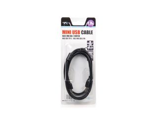 Natec kabel mini USB 2.0 AM/BM5P (CANON) feritovÃ½ 1.8m, ÄernÃ½, blister