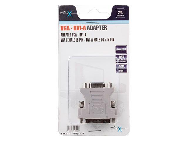 Natec adaptÃ©r DVI-A(M)(24+5) DUAL LINK->VGA(15F)