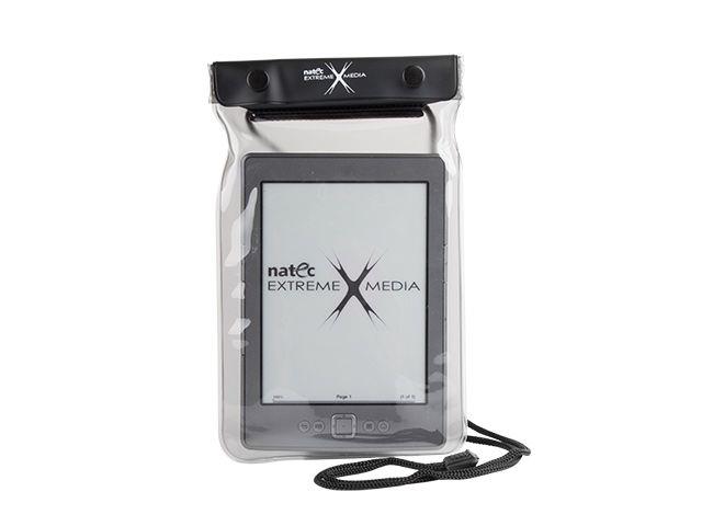 Waterproof Case (Neck) for 6'' E-BOOK Reader Natec Extreme Media-Grey