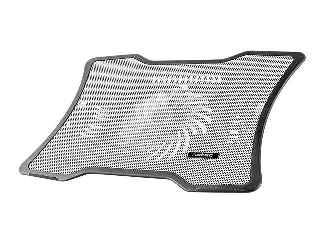 NATEC laptop cooling pad MACAW White (12,1''-15,6'') silent fan with LED backlig