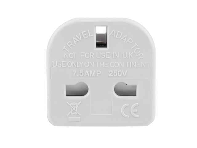 Natec EU(M)/UK(F) travel adapter