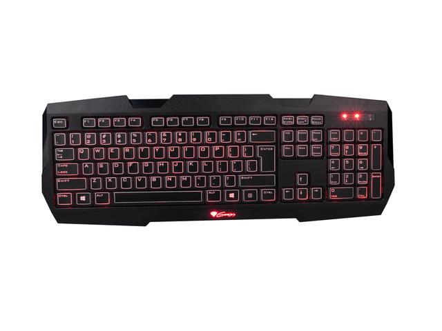 Natec Keyboard GENESIS RX22 GAMING Backlight USB, spanish layout