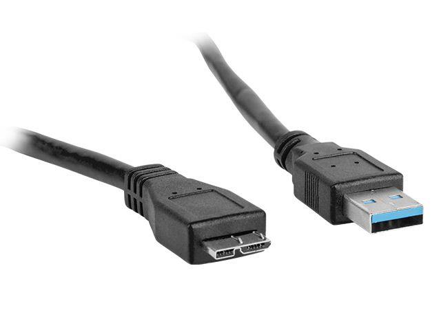 Natec kabel USB 3.0 AM/micro USB, 1.8m, black, blister