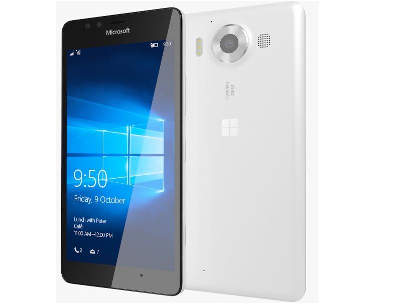 Microsoft Lumia 950 White Single Sim