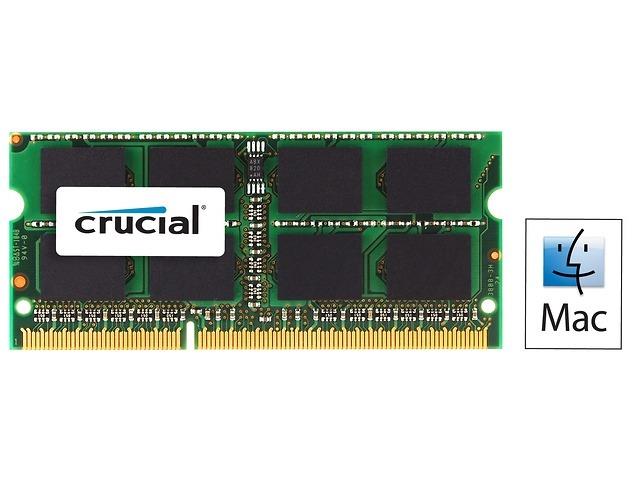 Crucial 8GB 1600MHz DDR3 CL11 SODIMM for Mac 1.35V/1.5V