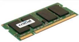 Crucial 2GB 667MHz DDR2 CL5 SODIMM 1.8V