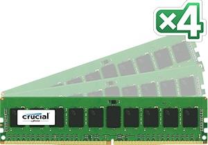 Crucial 4x8GB 2133MHz DDR4 CL15 DR x8 ECC UDIMM
