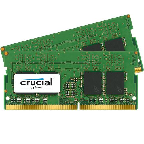 Crucial 2x8GB DDR4 2133 MHZ SODIMM, non-ECC Unbuffered, 1.2V, CL15
