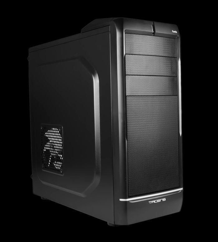 PC skÅÃ­Å Tacens ATX FORTIS, USB 3.0, bez zdroje, ÄernÃ¡