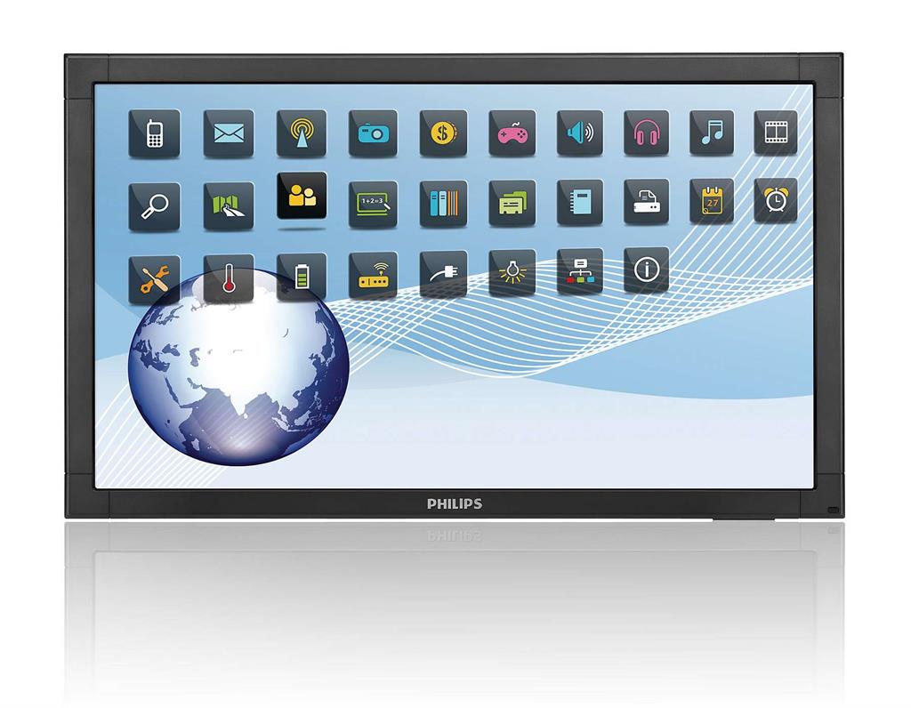 Philips dotykovÃ½ monitor 65'' BDL6526QT/00, 5 dotykovÃ½ch bodÅ¯, HTML5 prohlÃ­Å¾eÄ