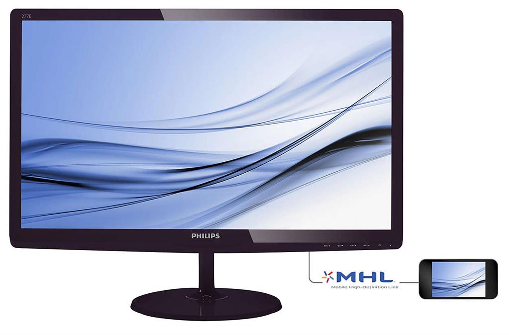 Philips LCD 277E6EDAD/00 27'' W-LED, IPS-ADS, 5ms, DVI-D, VGA, HDMI