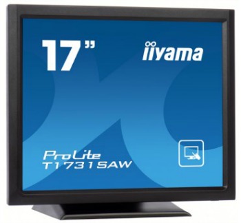 Iiyama LCD T1731SAW-B1 17''dotykovÃ½, 5ms, DVI, USB, repro,1280x1024, Ä.