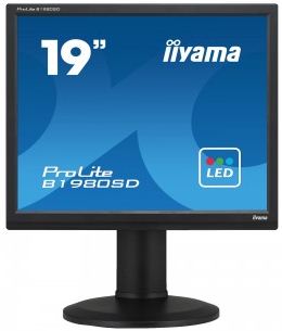 Iiyama LCD-LED 19'' Prolite B1980SD, wide, 5ms, DVI, repro, ÄernÃ½