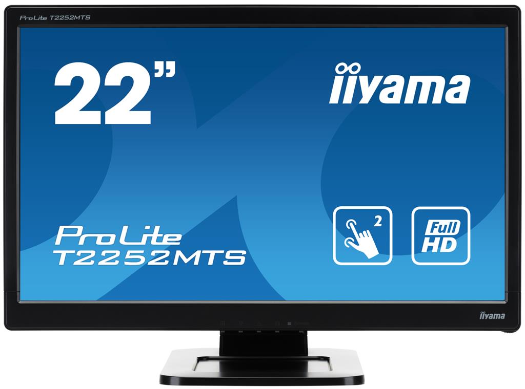 LCD 21.5'' Prolite T2252MTS-B3, Touchscreen, Full HD, DVI, HDMI, black