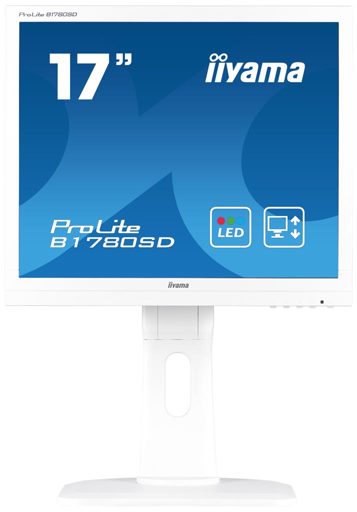 Iiyama LCD-LED Prolite B1780SD 17'' TN LED, DVI, repro, 5ms, bÃ­lÃ½