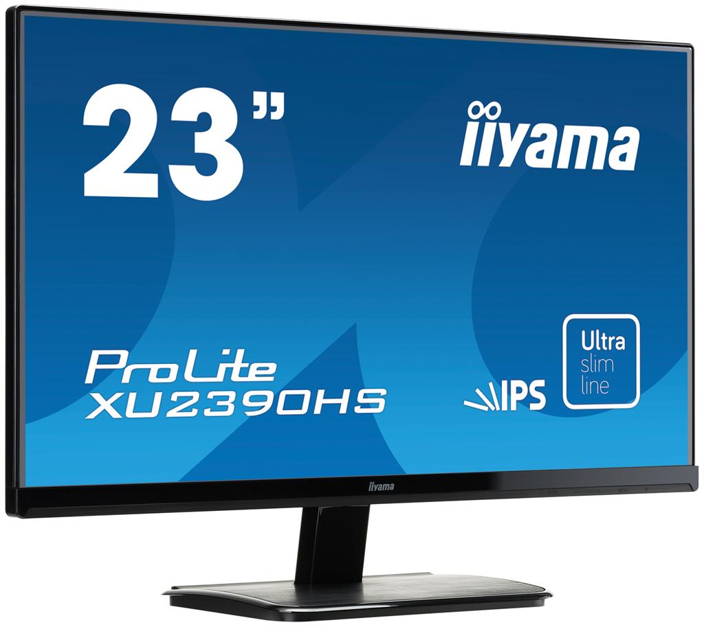 Iiyama LCD-LED 23'' Prolite XU2390HS-B1, IPS LED, Full HD, DVI, HDMI, repro, Ä