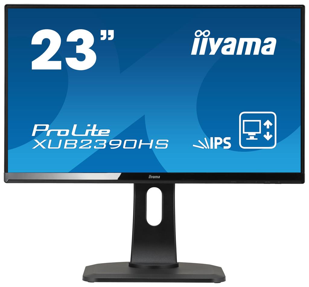 Iiyama LCD-LED 23'' Prolite XUB2390HS-B1 IPS LED, 5ms, Full HD, 5ms, DVI-D, HDMI