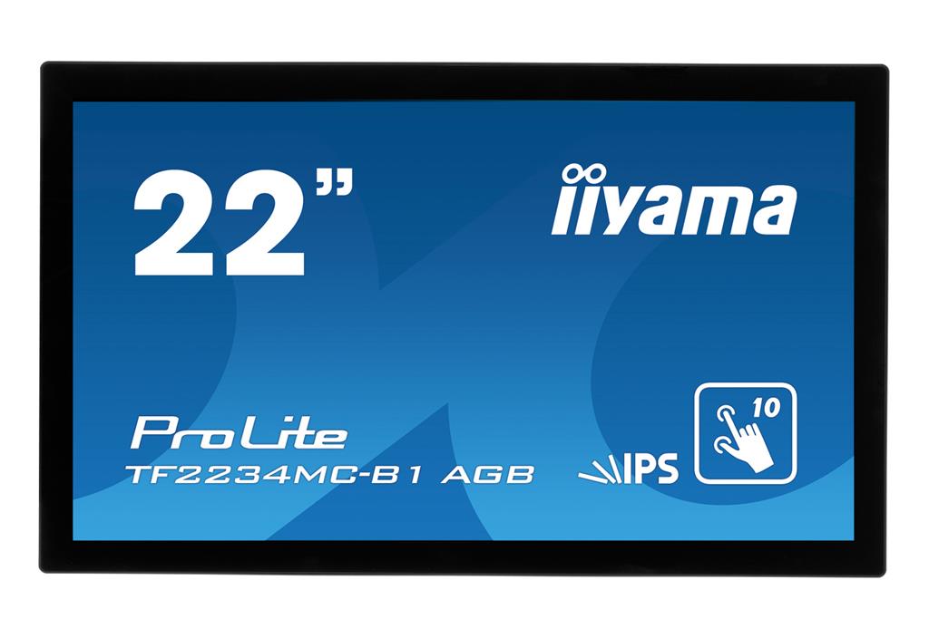 Iiyama dotykovÃ½ monitor TF2234MC-B1AGB 21.5'', 14ms, VGA, DVI-D, USB, ÄernÃ½
