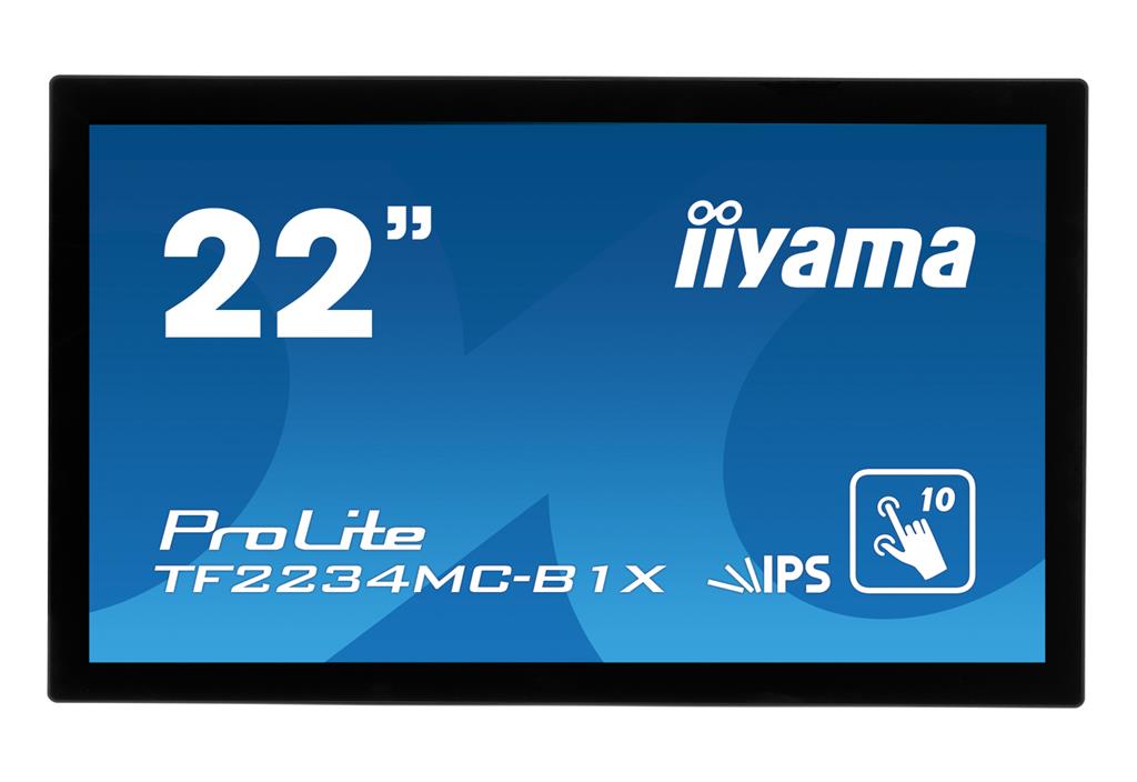 Iiyama dotykovÃ½ monitor TF2234MC-B1X 21.5'', 8ms, VGA, DVI-D, USB, ÄernÃ½