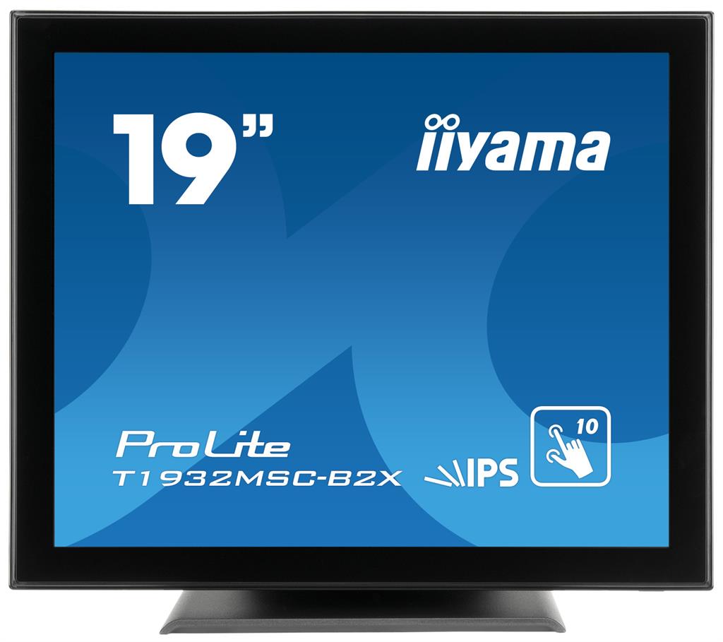 Monitor IIyama T1932MSC-B2X 19inch, IPS touchscreen, SXGA, VGA, DVI-D, USB