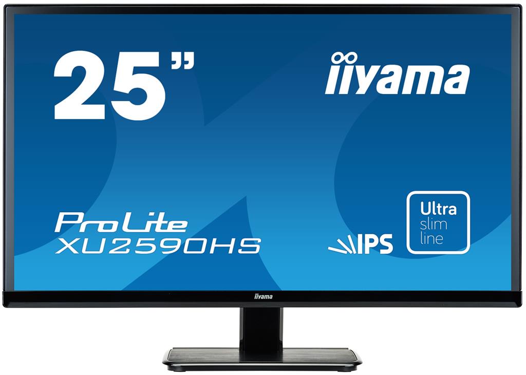 Iiyama LCD-LED XU2590HS-B1 25'', IPS, Full HD, 5ms, DVI, HDMI, reproduktory